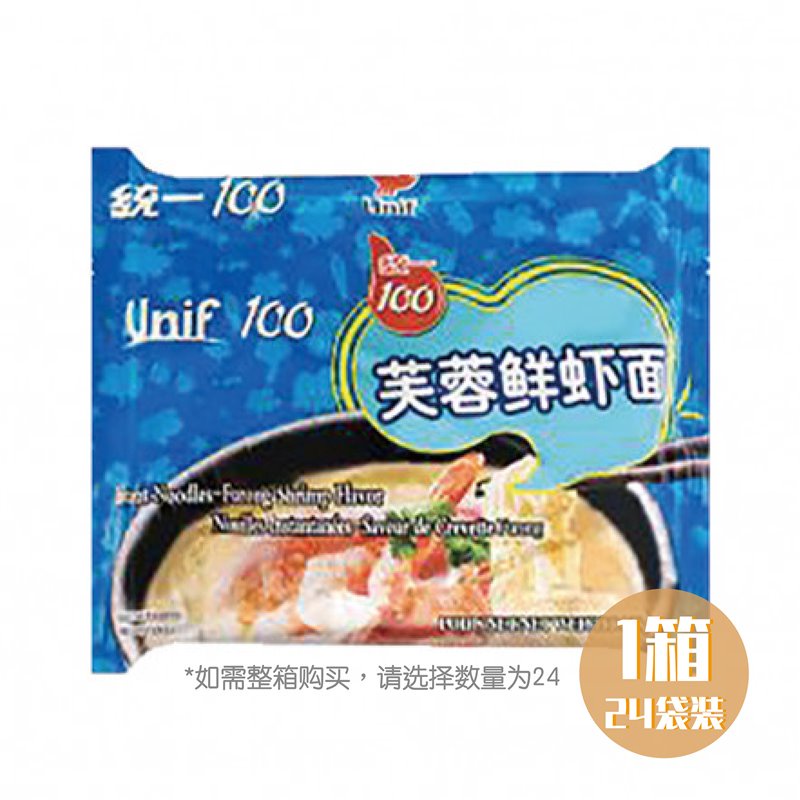 统一芙蓉鲜虾面103g